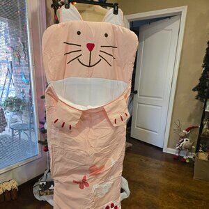 PINK CAT CARTOON CAT SLEEPING BAG
